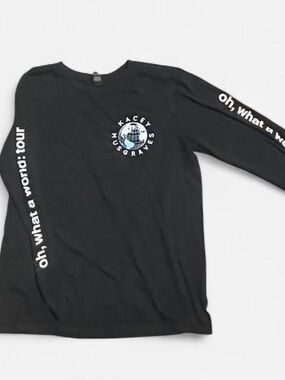 Kacey Musgraves Black Graphic Long Sleeve Tee